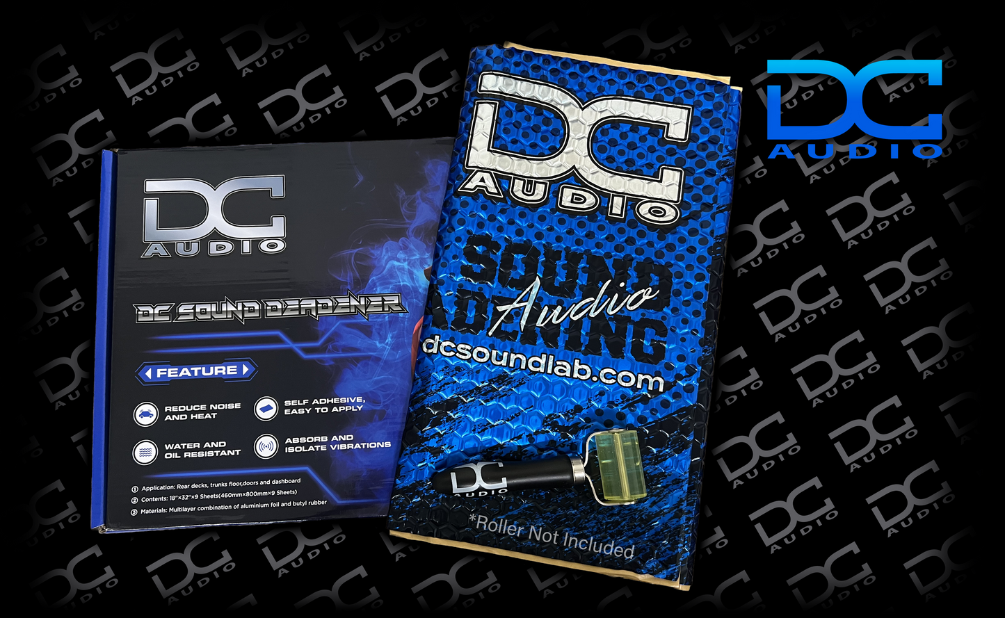 DC Audio Sound Deadener 2.2mm thick 72SF (double-box)