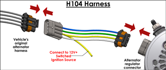 GM Truck 6.6L Diesel 250a Alternator Side Output stud