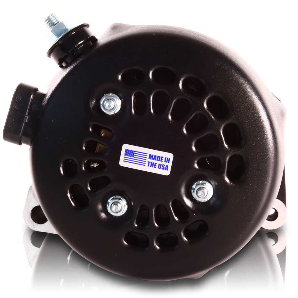 Chevy Astro Van 6 Phase 87-95 320 amp alternator Black