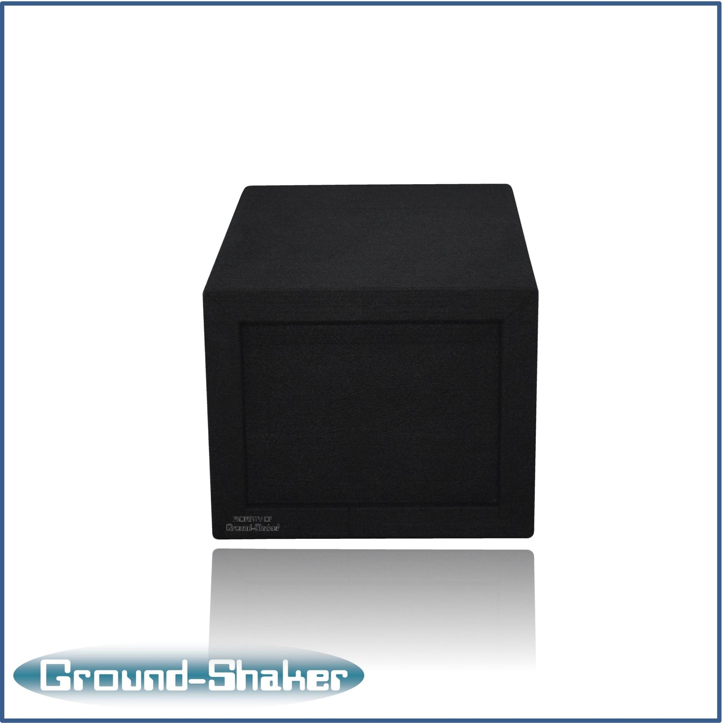 BLACK 10" 32-Hz SINGLE COMPETITION PORTED SUB BOX