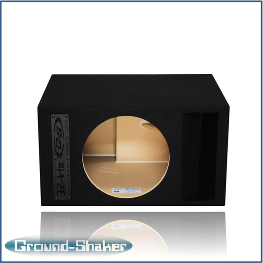 BLACK 12" 32-Hz SINGLE COMPETITION PORTED SUB BOX