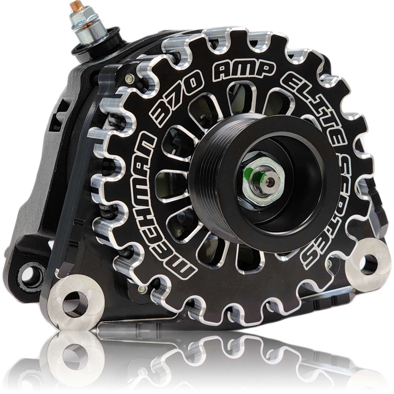 370 Amp Billet Alternator for Dodge Ram 3500 11-24 6.7L Diesel