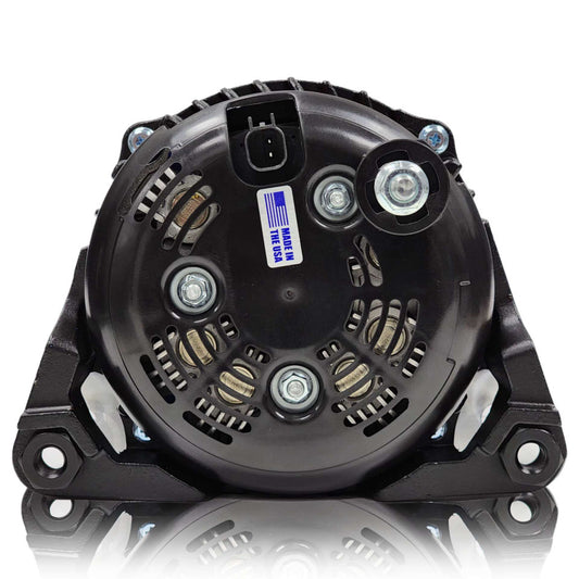 370-amp Billet high output alternator for Ram-Hemi