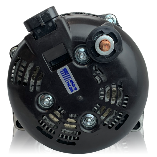 GM Truck 1996-2004 4.3L 4.8L 5.3L 5.7L 6.0L 400 Amp high output alternator Black