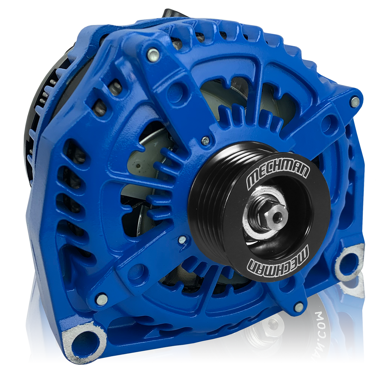 GM Truck 1996-2004 4.3L 4.8L 5.3L 5.7L 6.0L 400 Amp high output alternator Blue