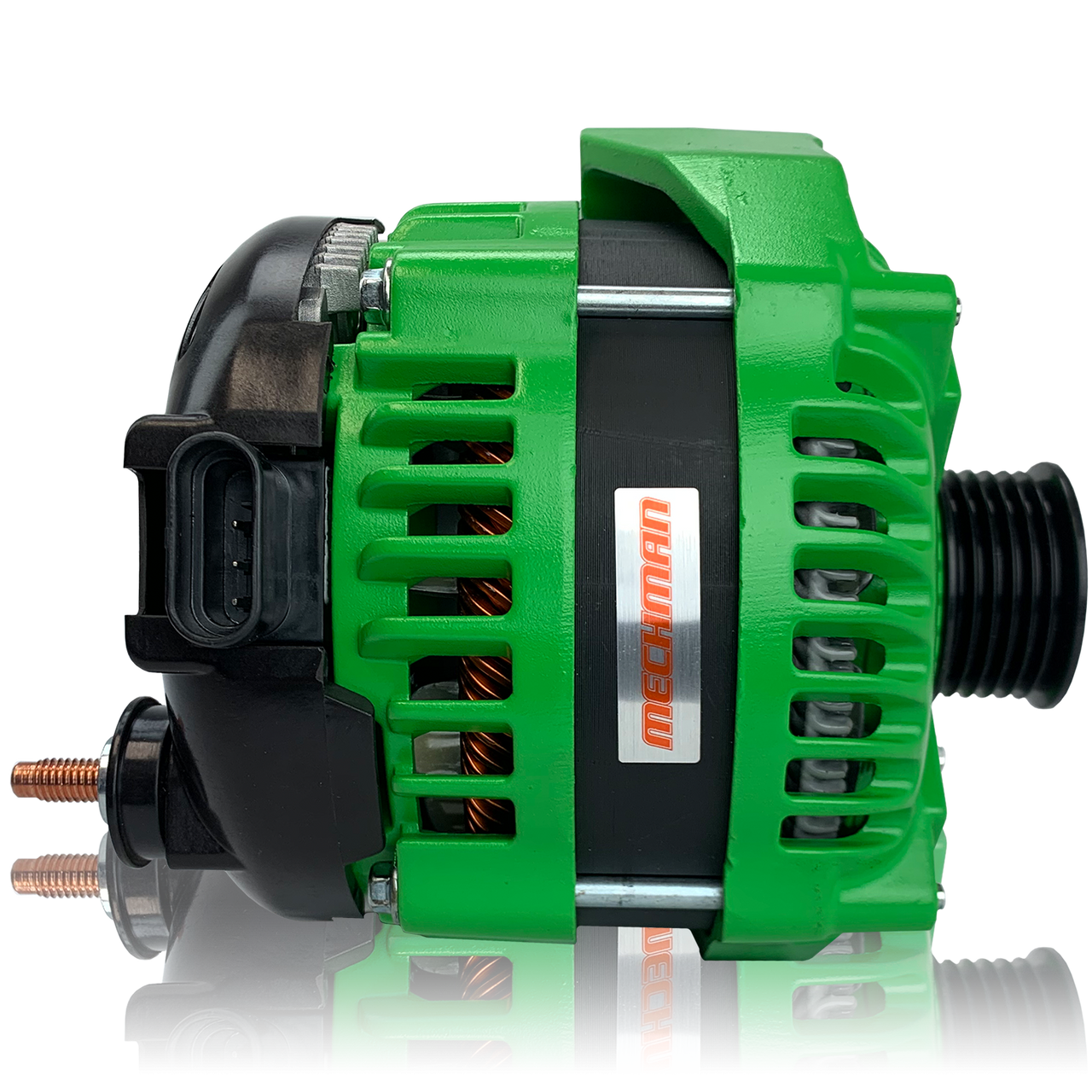 GM Truck 1996-2004 4.3L 4.8L 5.3L 5.7L 6.0L 400 Amp high output alternator Green