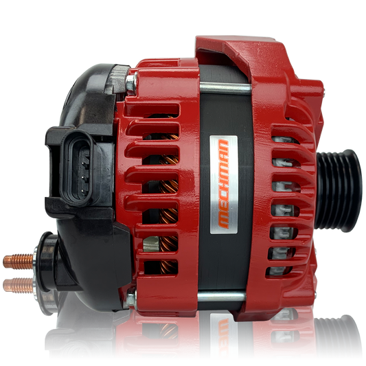 GM Truck 1996-2004 4.3L 4.8L 5.3L 5.7L 6.0L 400 Amp high output alternator Red