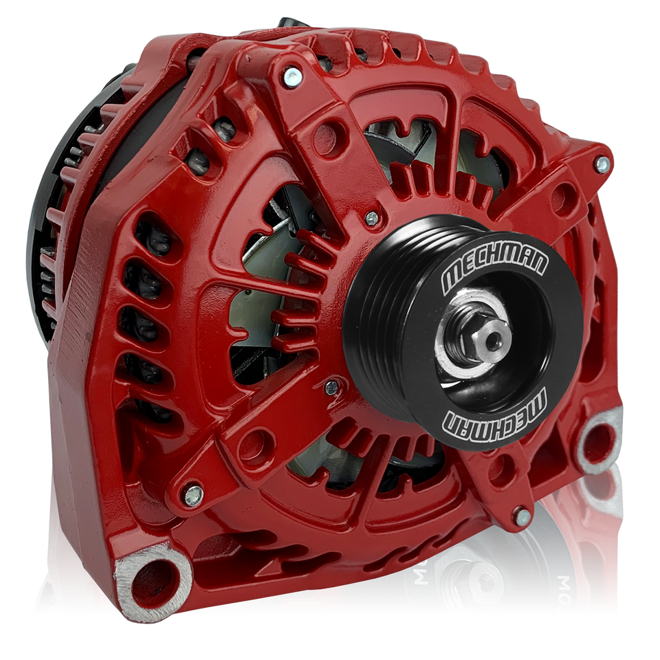 GM Truck 1996-2004 4.3L 4.8L 5.3L 5.7L 6.0L 400 Amp high output alternator Red