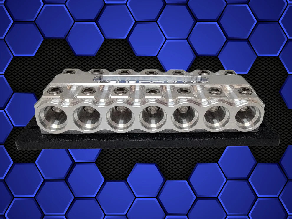 DC Audio "LUCKY 7 " Machined Distro Block