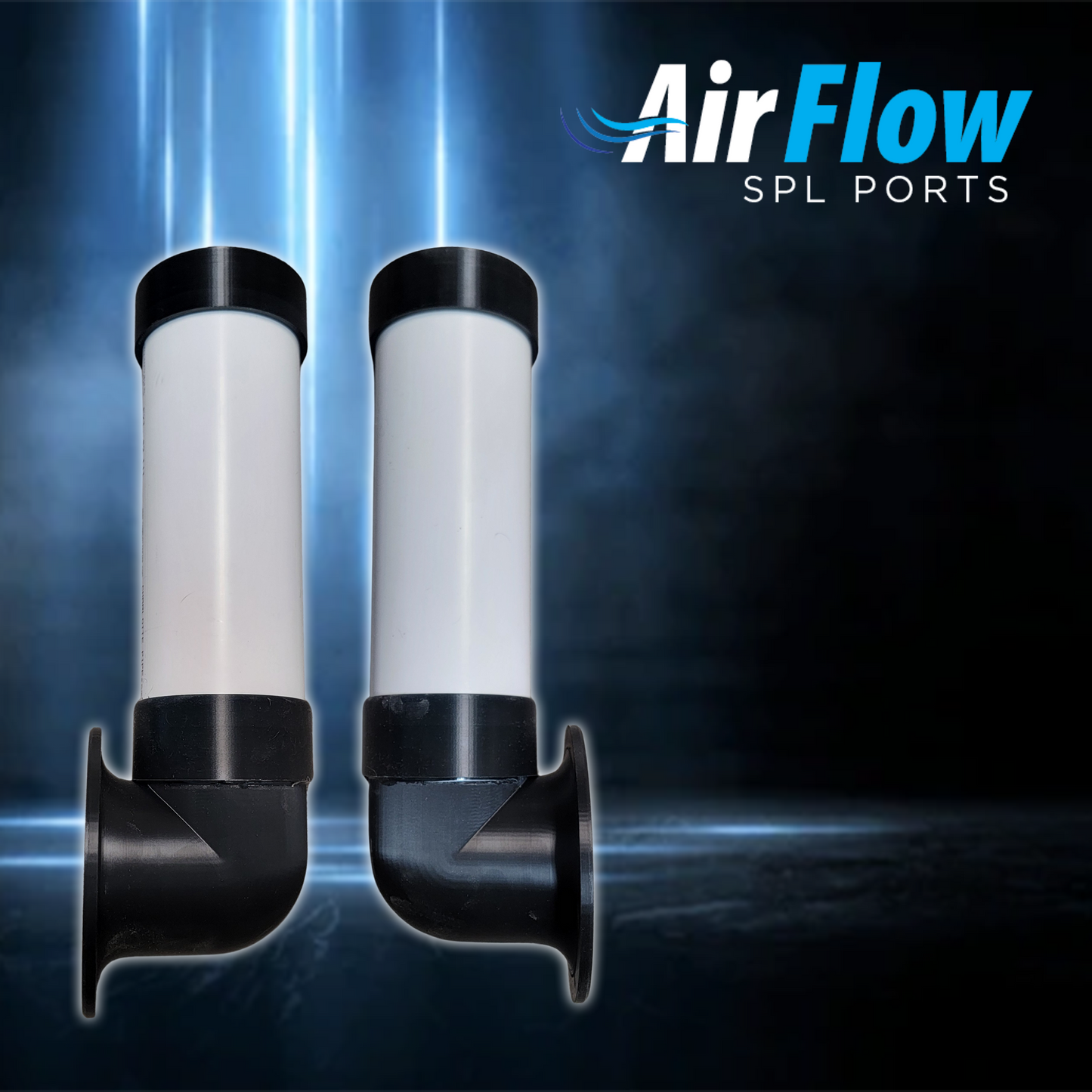 90 Degree Round Bagger Airflow Tech Bagger Port's with center section