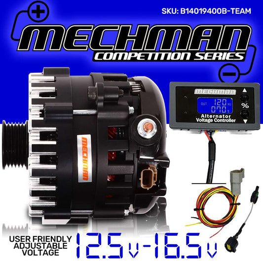 Mechman Competition Large Case 400 Amp Alternator for GM Truck 1996 - 2025