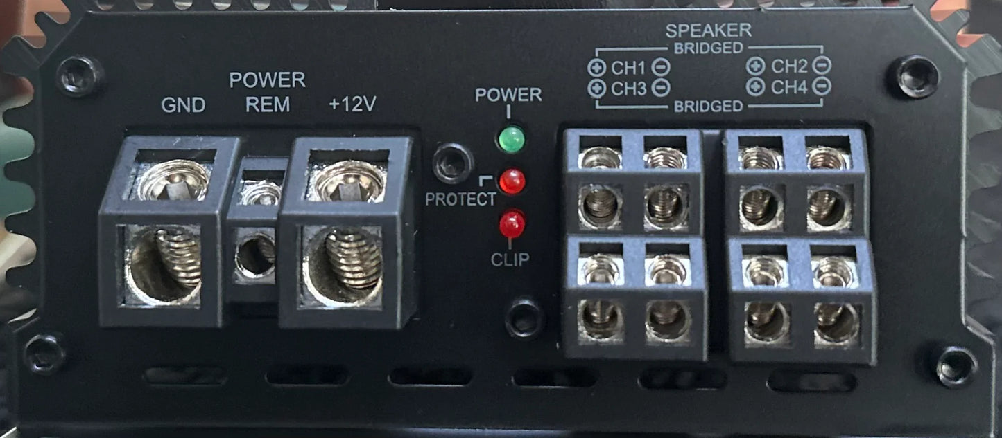 Ruthless Audio 400.4M Micro Amplifier 4 Channel