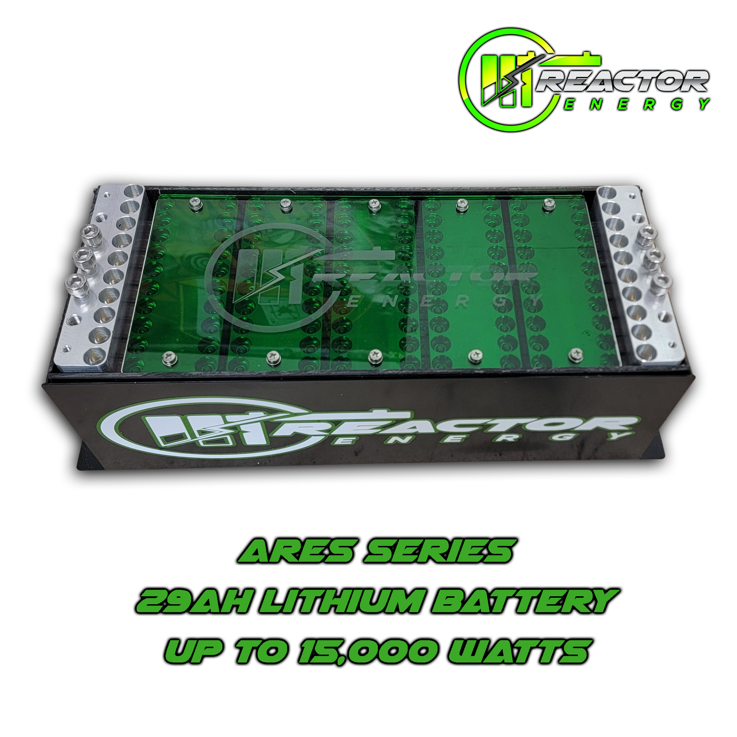 15,000 WATT Lithium Power Bank Battery Green