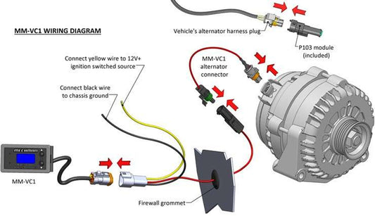 Mechman MM-VC1 2005> GM 2pin RVC voltage controller