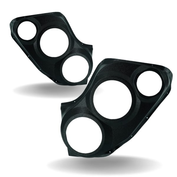 Dual 6.5″ and Single 4″ Speaker Pods for the Front Door of a 00-06 GM Full Size Truck/SUV