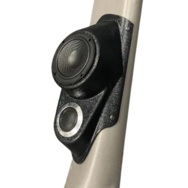 Single 3.5″ and Single Tweeter Speaker Pods for the A-Pillar of a 00-06 GM Full Size Truck/SUV