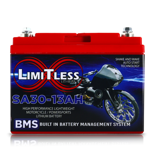 Shake Awake 30 Case 13Ah Smart Motorcycle battery