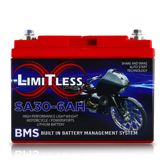 Shake Awake 30 Case 6Ah Smart Motorcycle battery