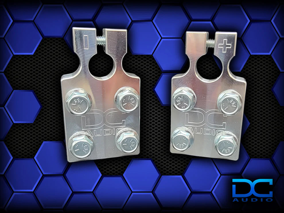 DC Audio SAE Clamp 4 Spot Battery Terminals