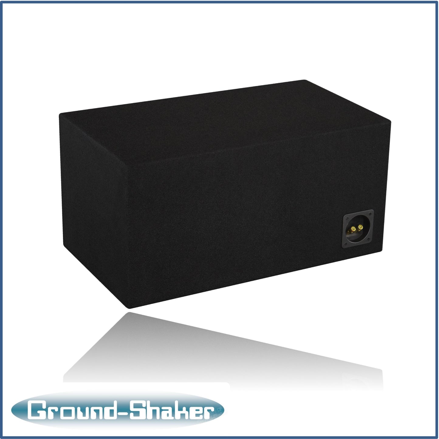 BLACK 12" SINGLE BANDPASS SUB BOX