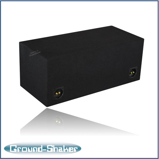 BLACK 10" DUAL BANDPASS SUB BOX