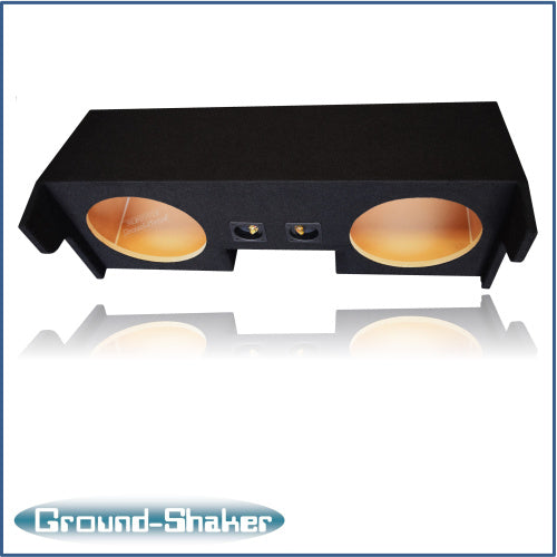 BLACK 12" DUAL SEALED SUB BOX, FITS 04-14 CHEVY COLORADO EXT-CAB