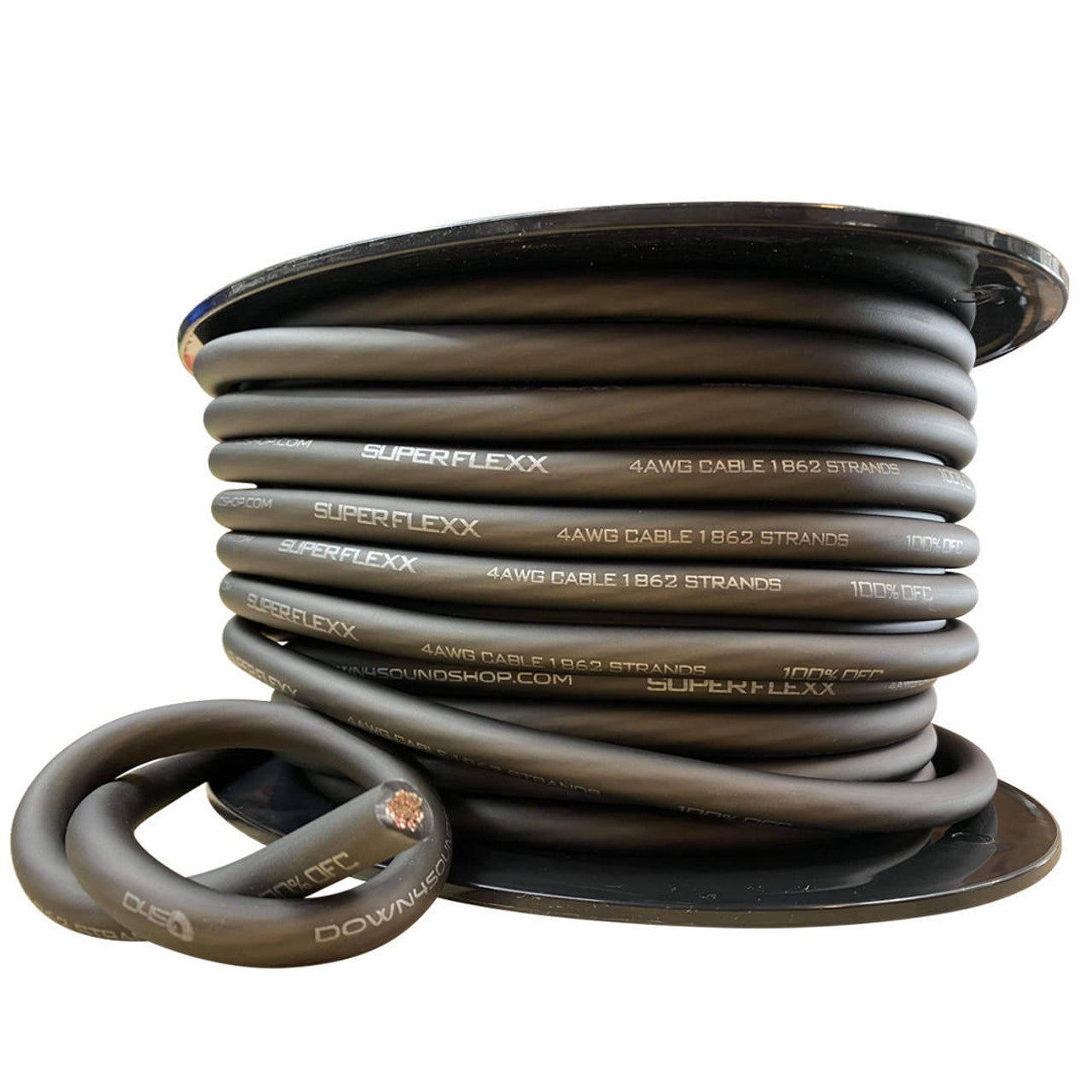 Down4Sound 100ft 4awg OFC Tinned Wire