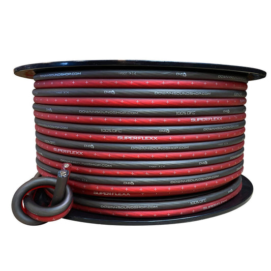 DOWN4SOUND 125FT 8 GAUGE TINNED OFC SPEAKER WIRE
