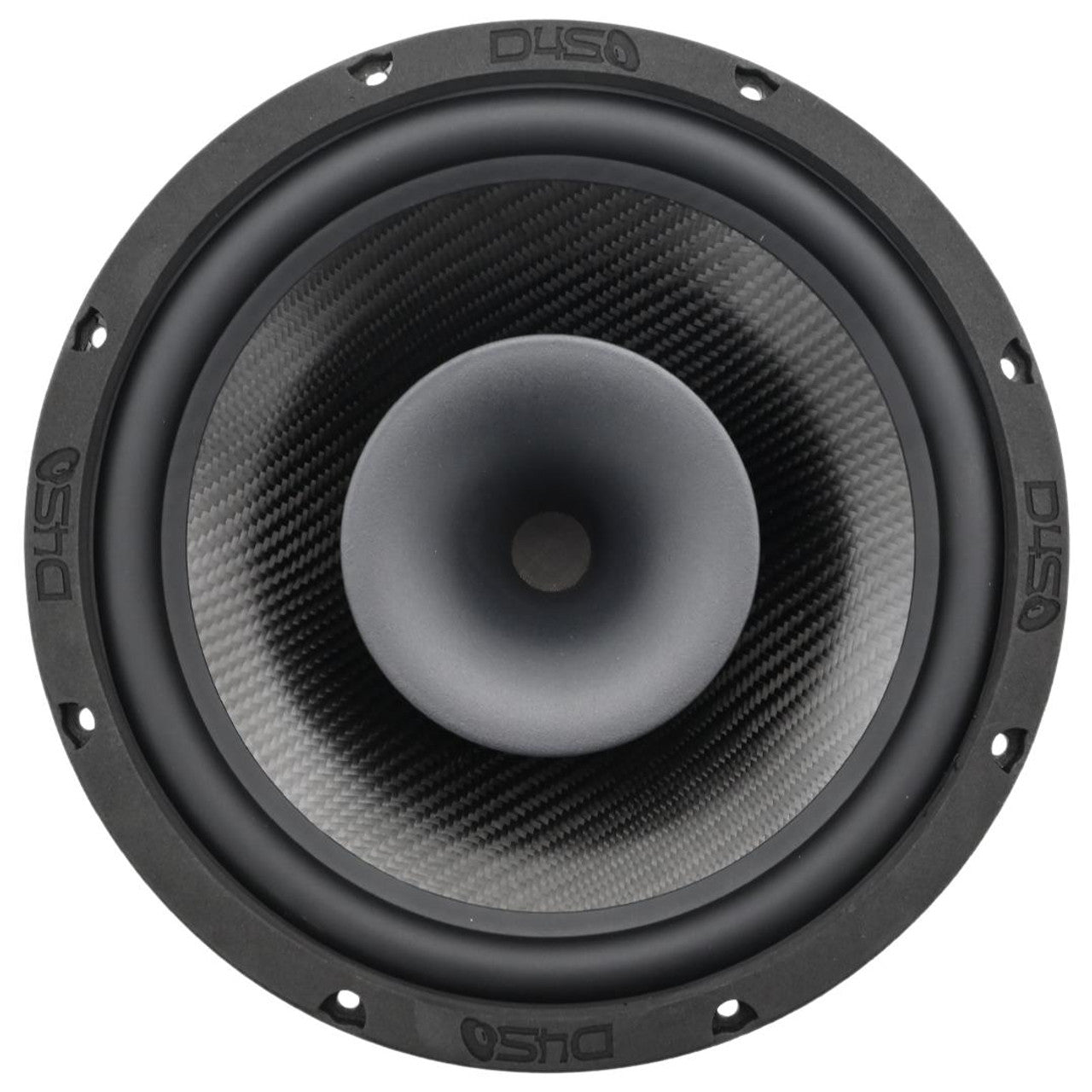 DOWN4SOUND CFX-PROx10H - 10" Carbon Fiber NEO 2-Way Full Range Pro Audio Water Resistant Coaxial Speaker - 250W RMS