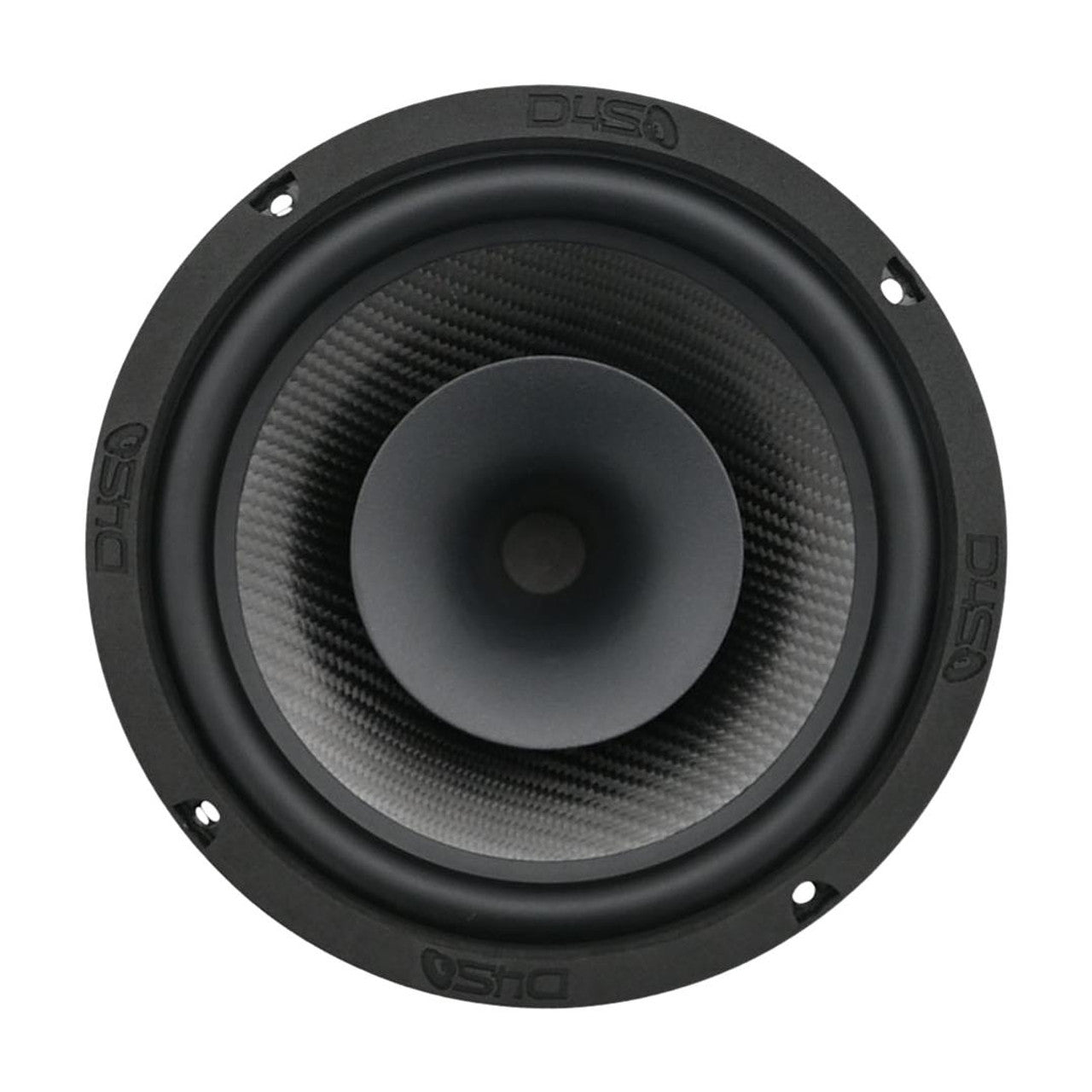 DOWN4SOUND CFX-PROx80H - 8" Carbon Fiber NEO 2-Way Full Range Pro Audio Water Resistant Coaxial Speaker - 200W RMS