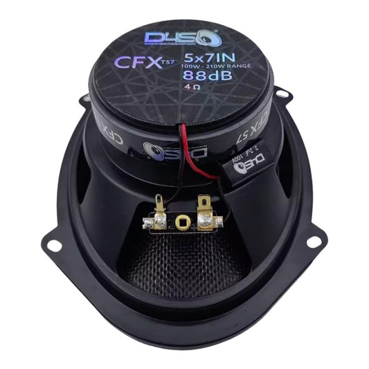 DOWN4SOUND CFXT57 - 5X7 (6X8) INCH CAR AUDIO SPEAKERS - 210W RMS ( PAIR )
