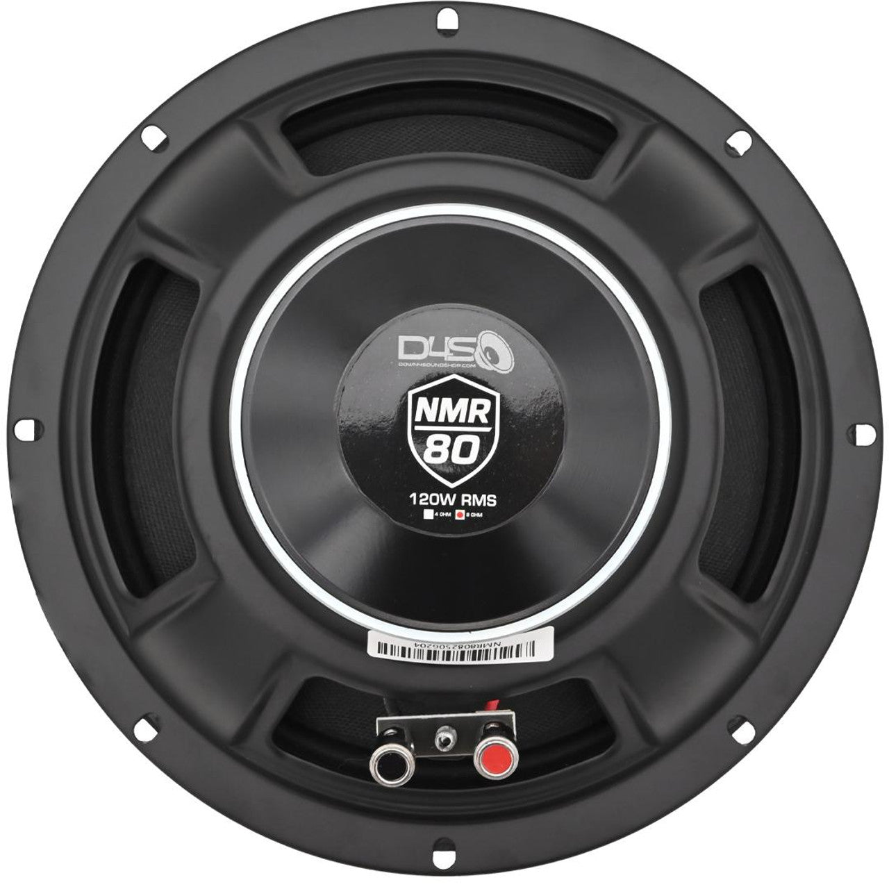 DOWN4SOUND D4S-NMR80 Neo Mid Range Speaker - 8 Inch, 120W RMS