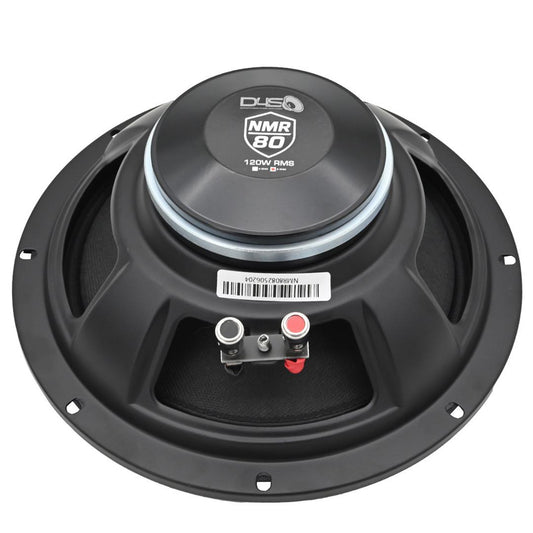 DOWN4SOUND D4S-NMR80 Neo Mid Range Speaker - 8 Inch, 120W RMS