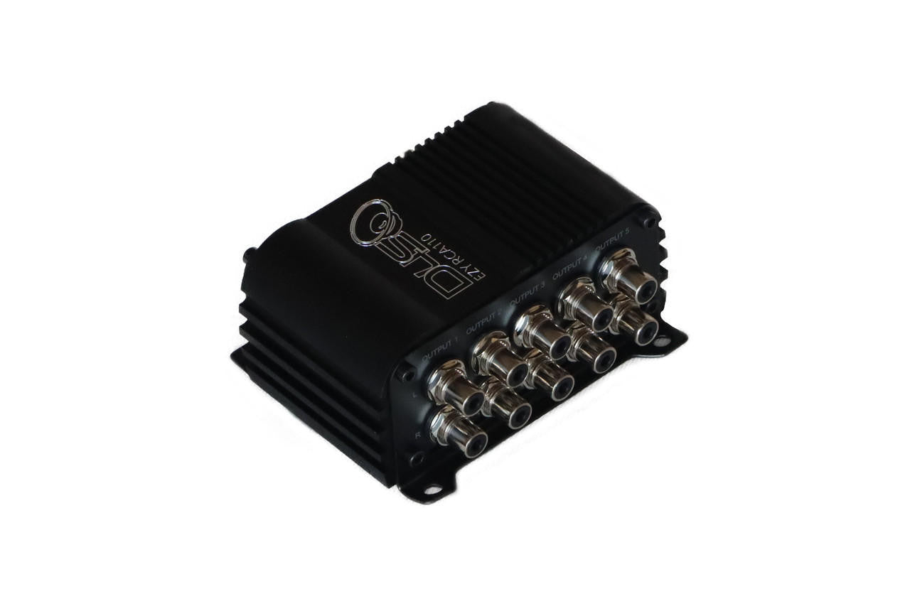 DOWN4SOUND - EZY RCA110 - 1 in 10 out Powered RCA DISTRIBUTION