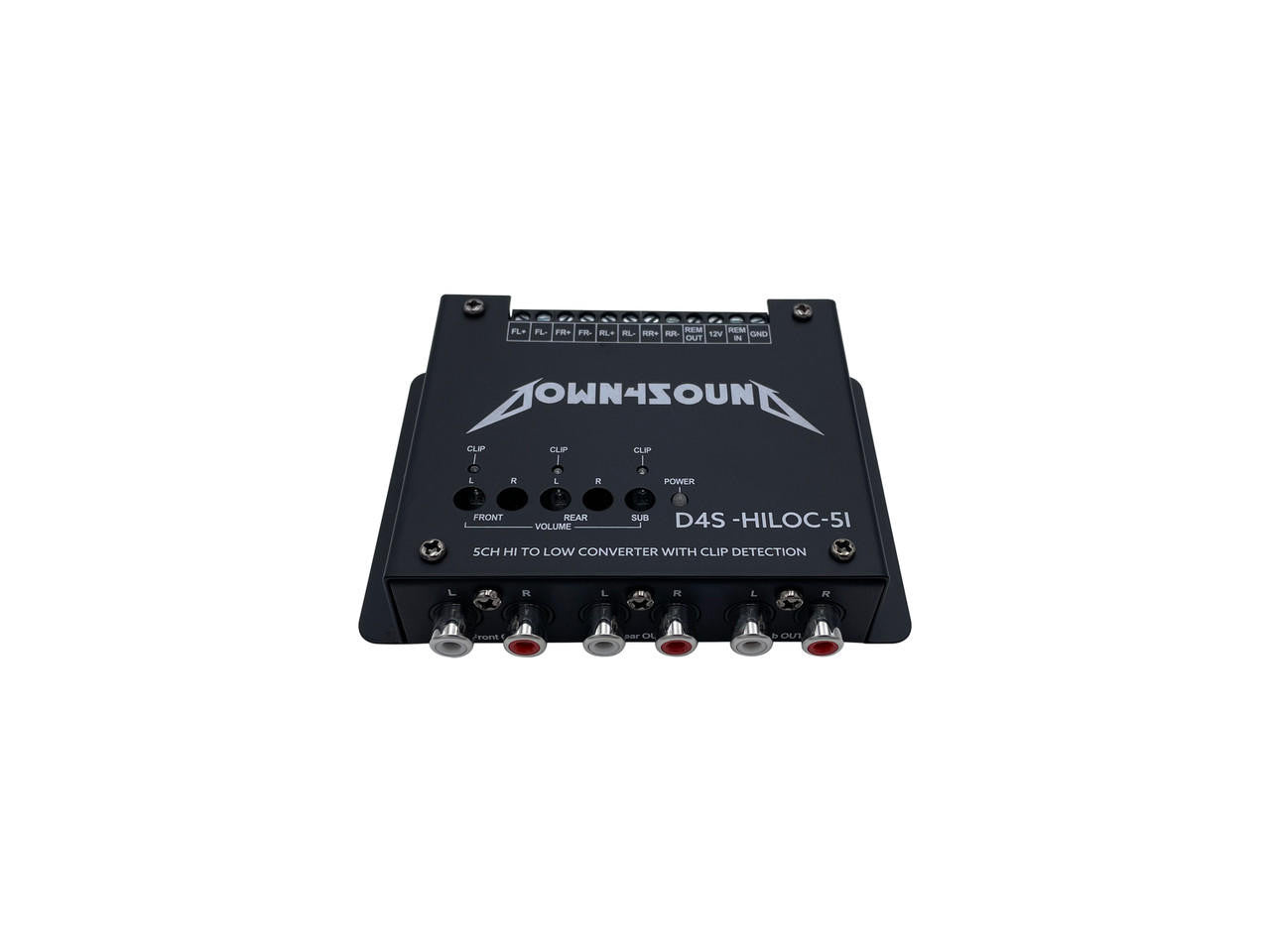 DOWN4SOUND HI LOW 5i - INTELLIGENT CAR AUDIO 5CH LINE OUT WITH CLIP DETECTION