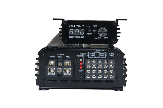 120x4 + 500x1 (MINI MAXX) MM1005 5 channel Amplifier Gloss Black