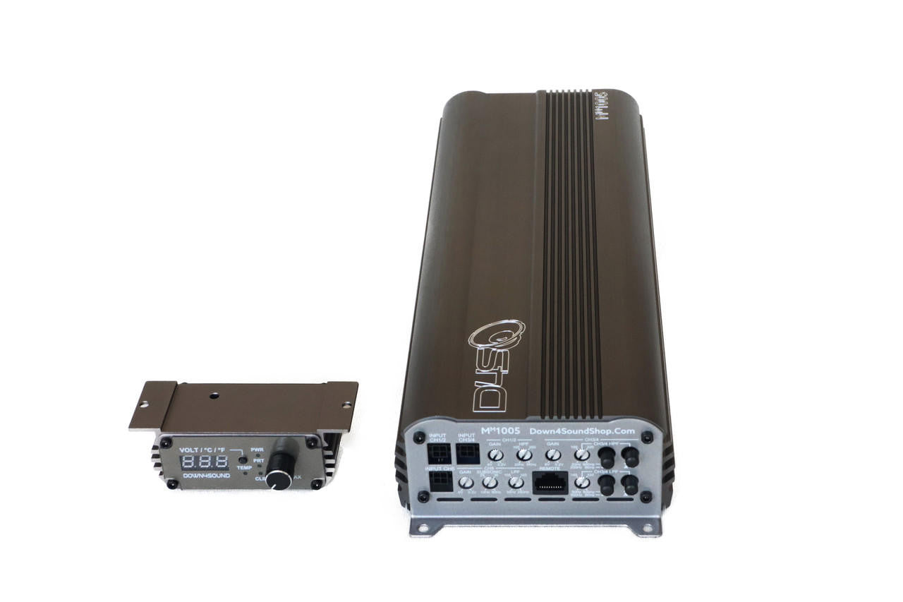 120x4 + 500x1 (MINI MAXX) MM1005 5 channel Amplifier Gray