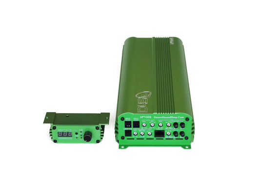 120x4 + 500x1 (MINI MAXX) MM1005 5 channel Amplifier Green