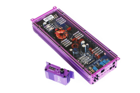 120x4 + 500x1 (MINI MAXX) MM1005 5 channel Amplifier Purple