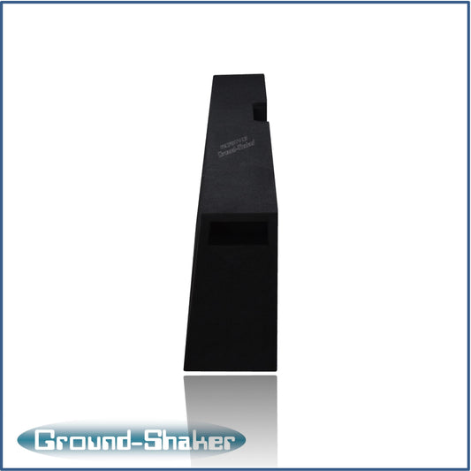 BLACK 8" DUAL PORTED SOLO-BARIC SUB BOX, FITS 06-23 DODGE RAM REGULAR AND MEGA CAB