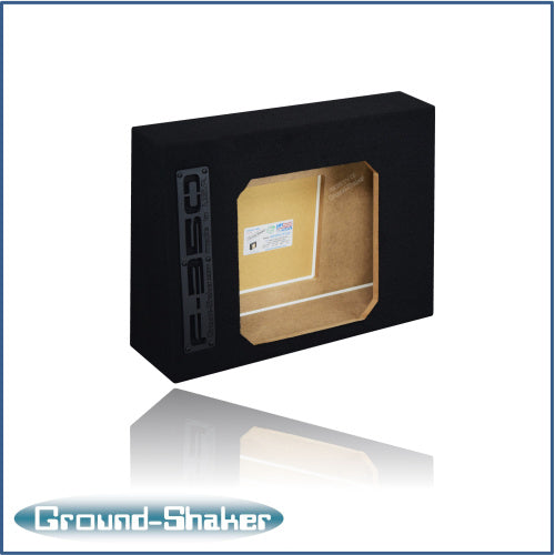 BLACK 12” SINGLE SEALED L7T SUB BOX, FITS 99-07 FORD F-350 CREW-CAB