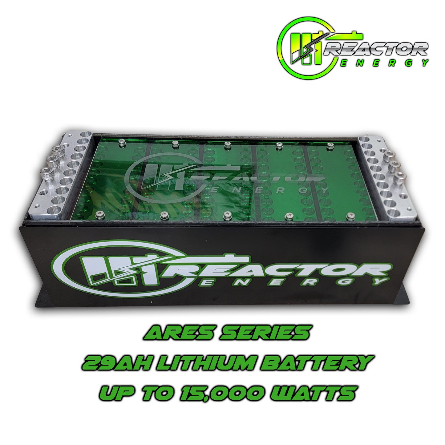 15,000 WATT Lithium Power Bank Battery Green