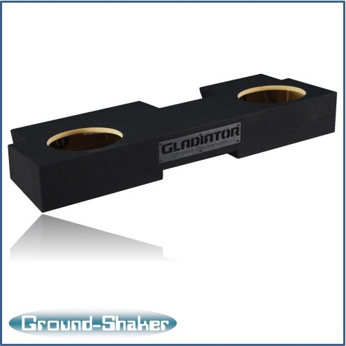 BLACK 10" DUAL SEALED SUB BOX, FITS 19-24 JEEP GLADIATOR