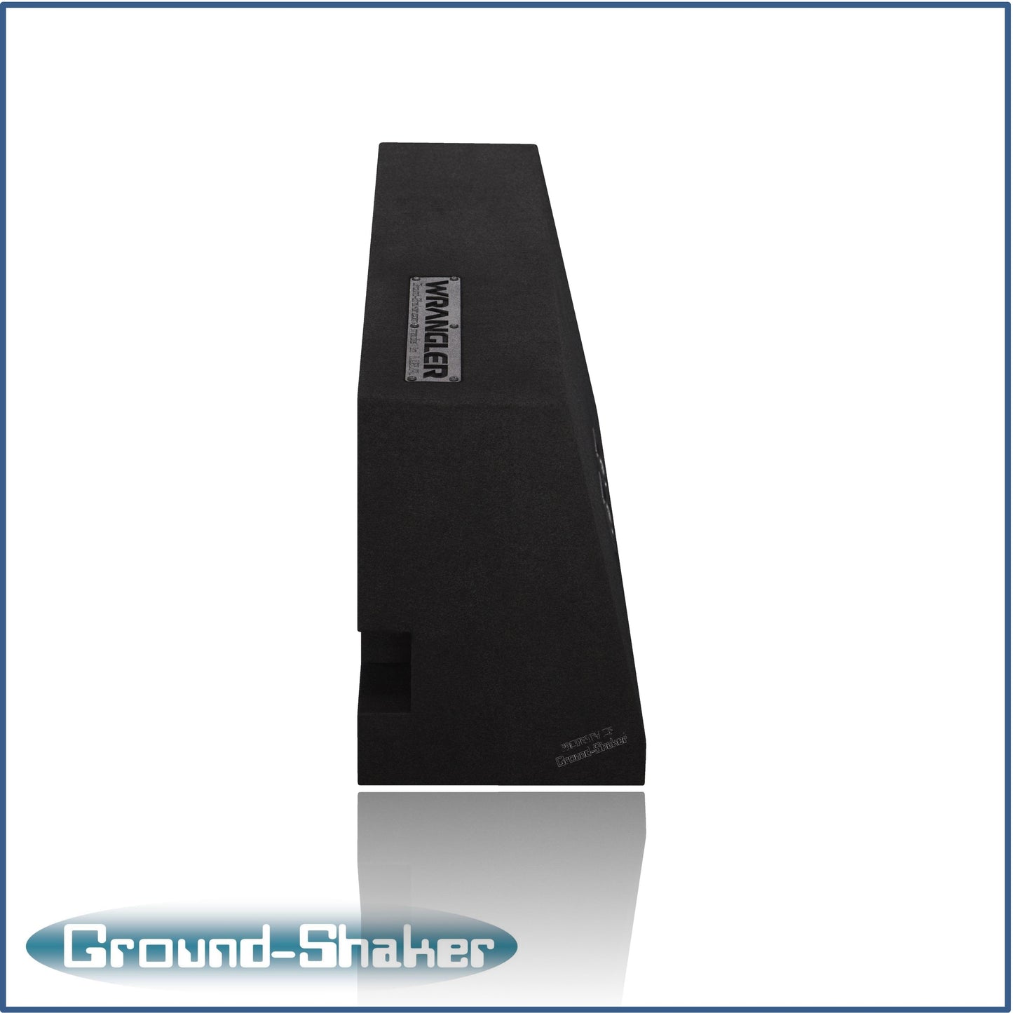 BLACK 10" DUAL SEALED SUB BOX, FITS 87-16 JEEP WRANGLER