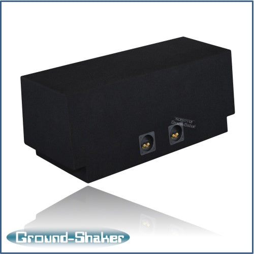 BLACK 8" DUAL SEALED SUB BOX, FITS 16-24 CHEVY CAMARO