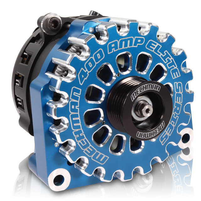 GM Truck Large Case Billet Alternator E Series 400 Amp