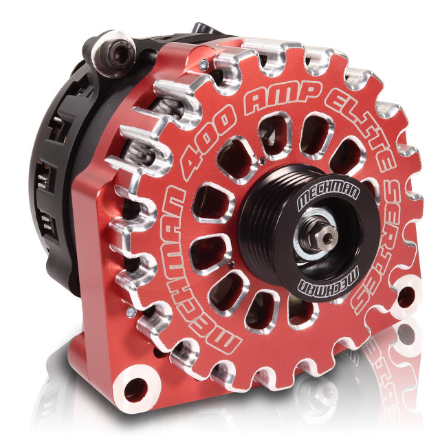 GM Truck Large Case Billet Alternator E Series 400 Amp