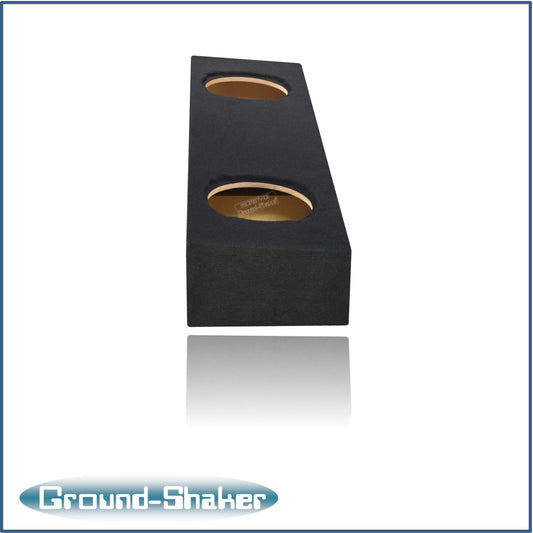 BLACK 12" TW3 DUAL SEALED SUB BOX, FITS 99-06 & 07 CLASSIC CHEVY SILVERADO EXT-CAB