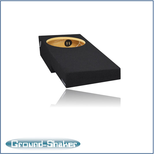 BLACK 12" SINGLE SEALED SUB BOX, FITS 00-03 FORD F-150 EXT-CAB