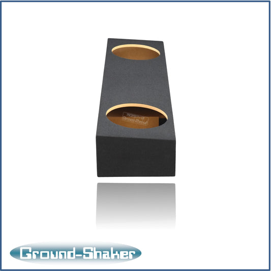 BLACK 12" DUAL PORTED SUB BOX, FITS 99-06 & 07 CLASSIC GMC SIERRA EXT-CAB